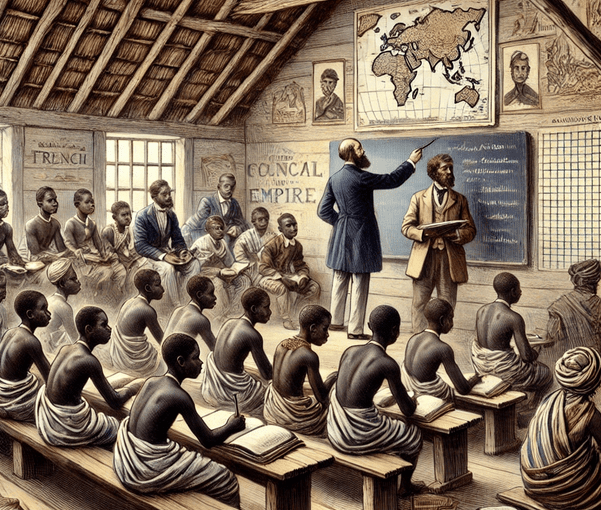L&rsquo;ÉDUCATION SOUS L&rsquo;EMPIRE COLONIAL&nbsp;FRANÇAIS