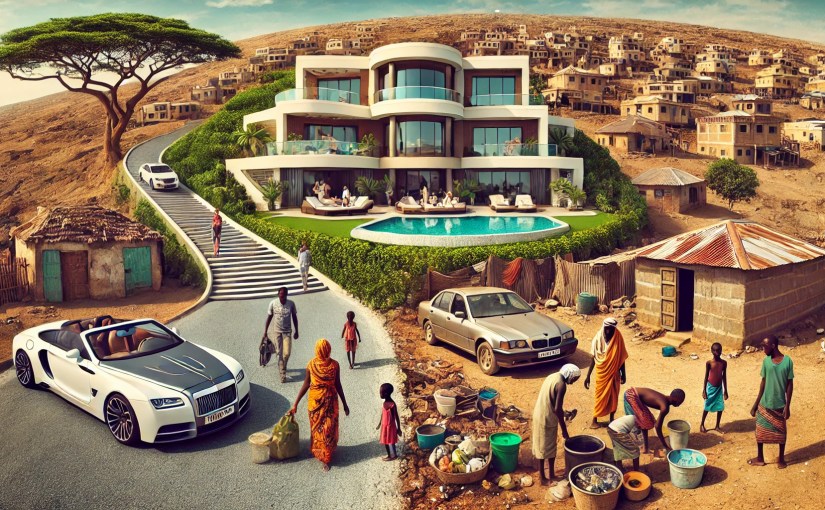 DJIBOUTI, le pays où 15 % de la population détient 50 % des richesses et où 50 % de la population ne possède que 15 % des&nbsp;richesses